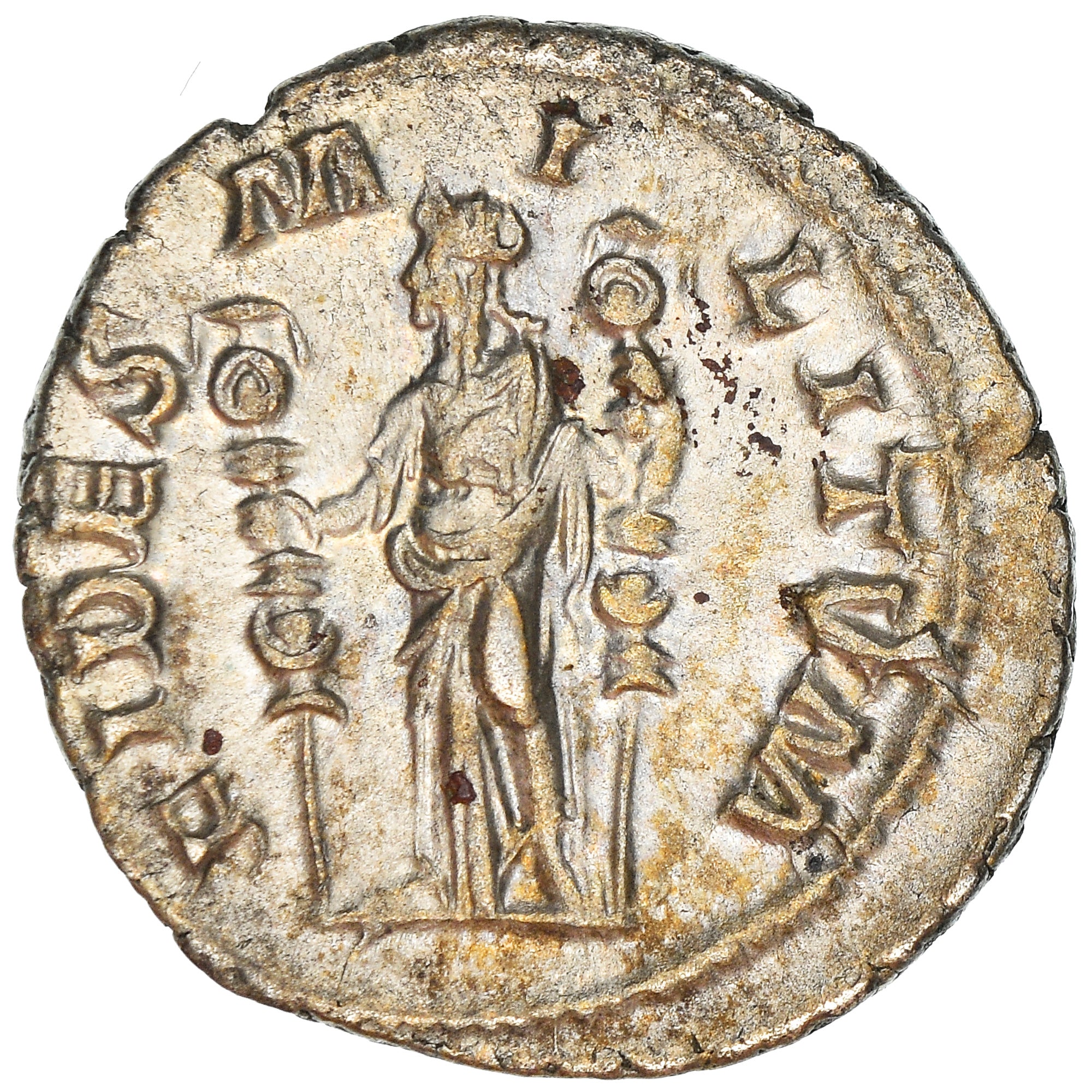 Coin, Maximinus I Thrax, Denarius, 235-236, Roma, AU(55-58), Silver, RIC:7A