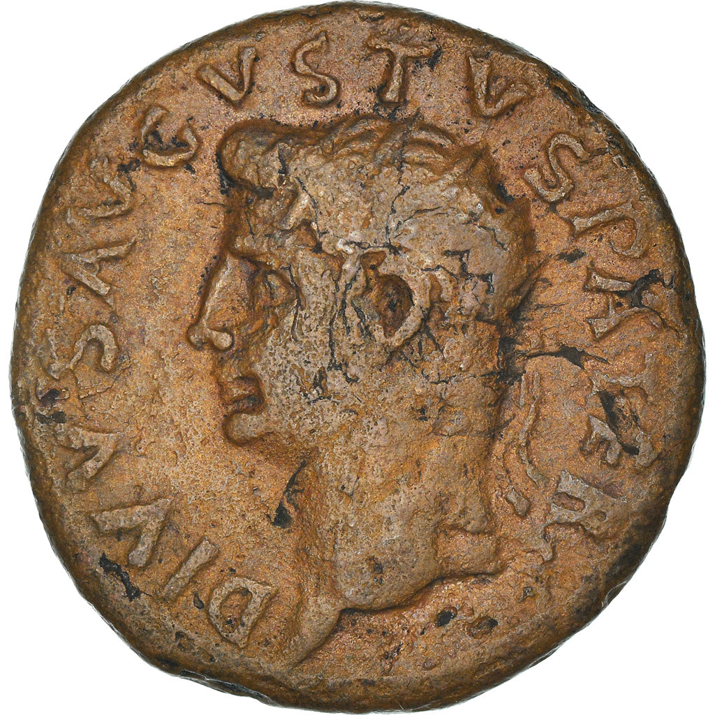 Coin, Augustus, As, 31-37, Roma, VF(20-25), Bronze, RIC:81