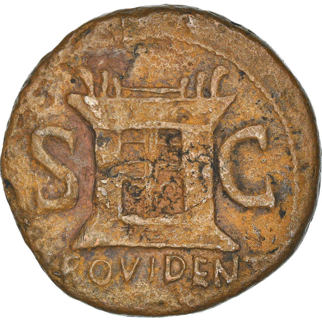 Coin, Augustus, As, 31-37, Roma, VF(20-25), Bronze, RIC:81