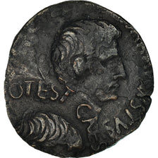 Coin, Augustus, As, 16 BC, Roma, Double-strike, EF(40-45), Bronze, RIC:370-373