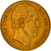 Moneda, Bélgica, Leopold I, 20 Francs, 1865, MBC+, Oro, KM:23