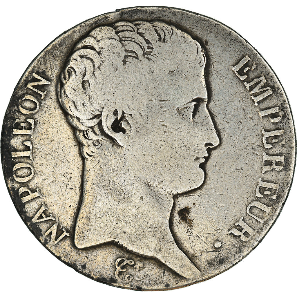 Coin, France, Napoléon I, 5 Francs, AN 13, Marseille, VF(20-25), Silver