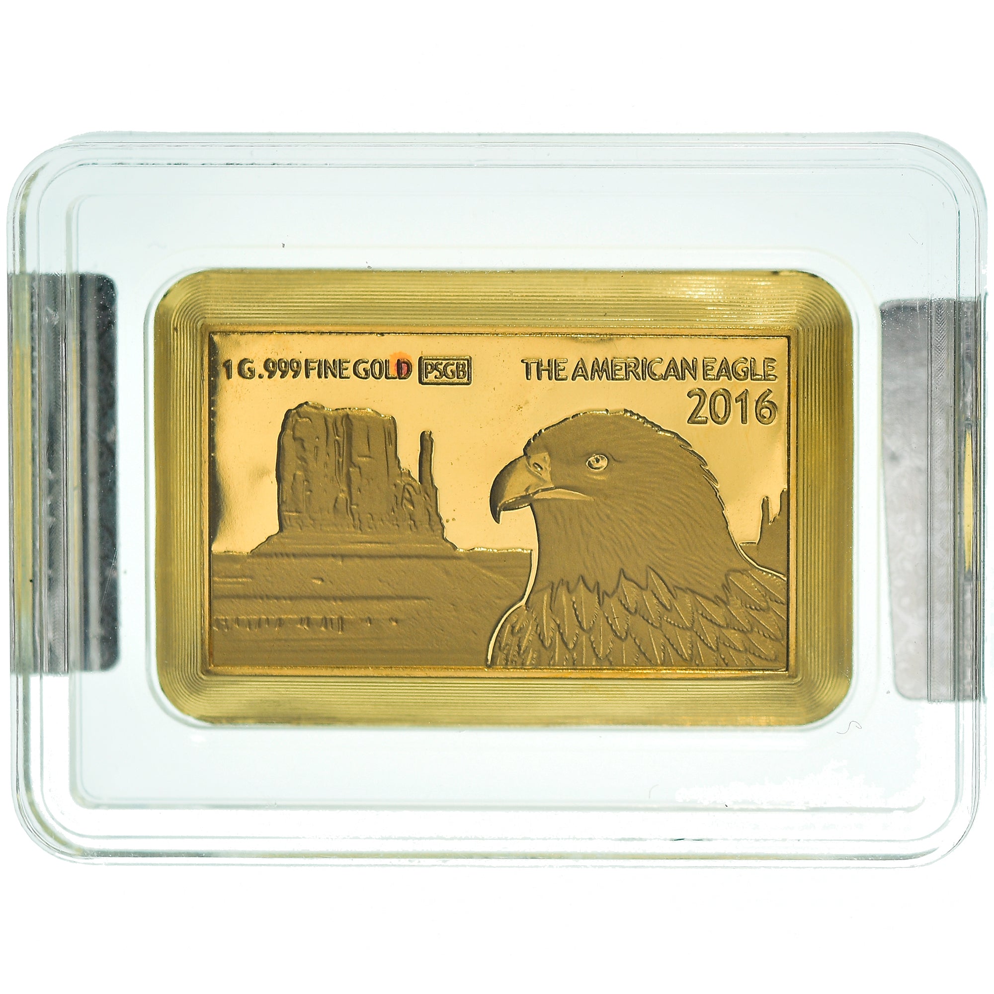 Moeda, Fiji, Monument Valley, 5 Dollars, 2016, 1g, 999‰, MS(65-70), Dourado