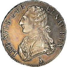 Monnaie, France, Louis XVI, Écu aux branches d'olivier, Ecu, 1790, Nantes
