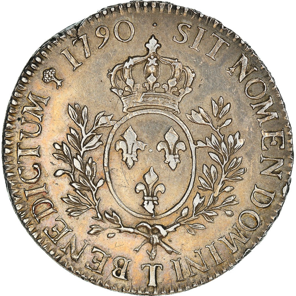 Monnaie, France, Louis XVI, Écu aux branches d'olivier, Ecu, 1790, Nantes