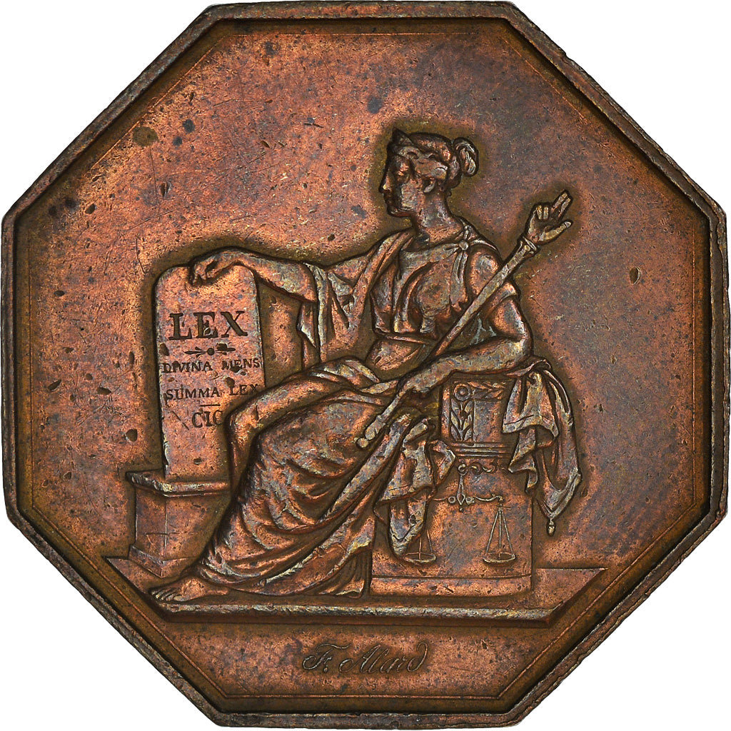 France, Token, Justice, Avoués au tribunal de Ire instance de Reims, Alard