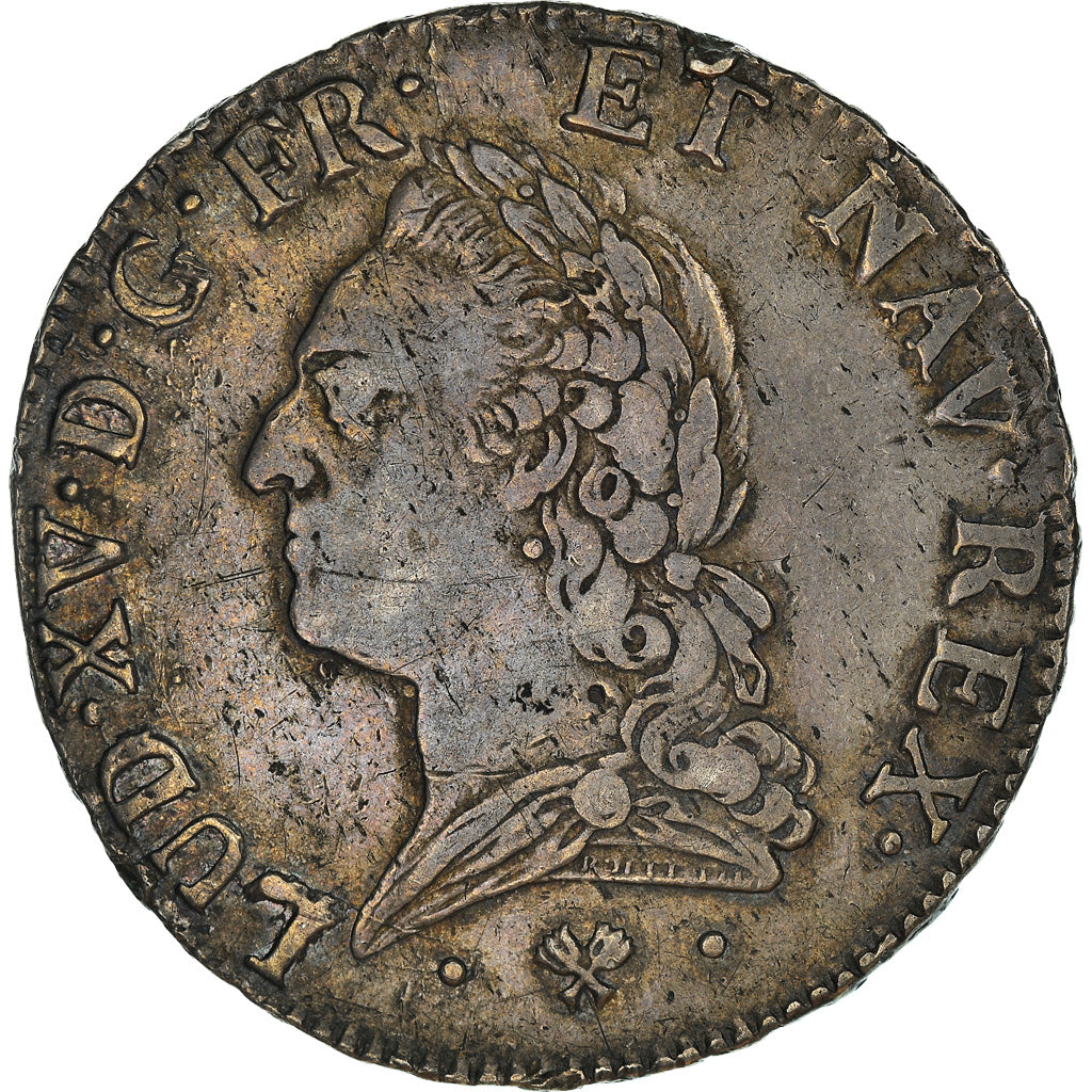 Coin, France, Louis XV, Écu à la vieille tête, Ecu, 1774, Bayonne, EF(40-45)