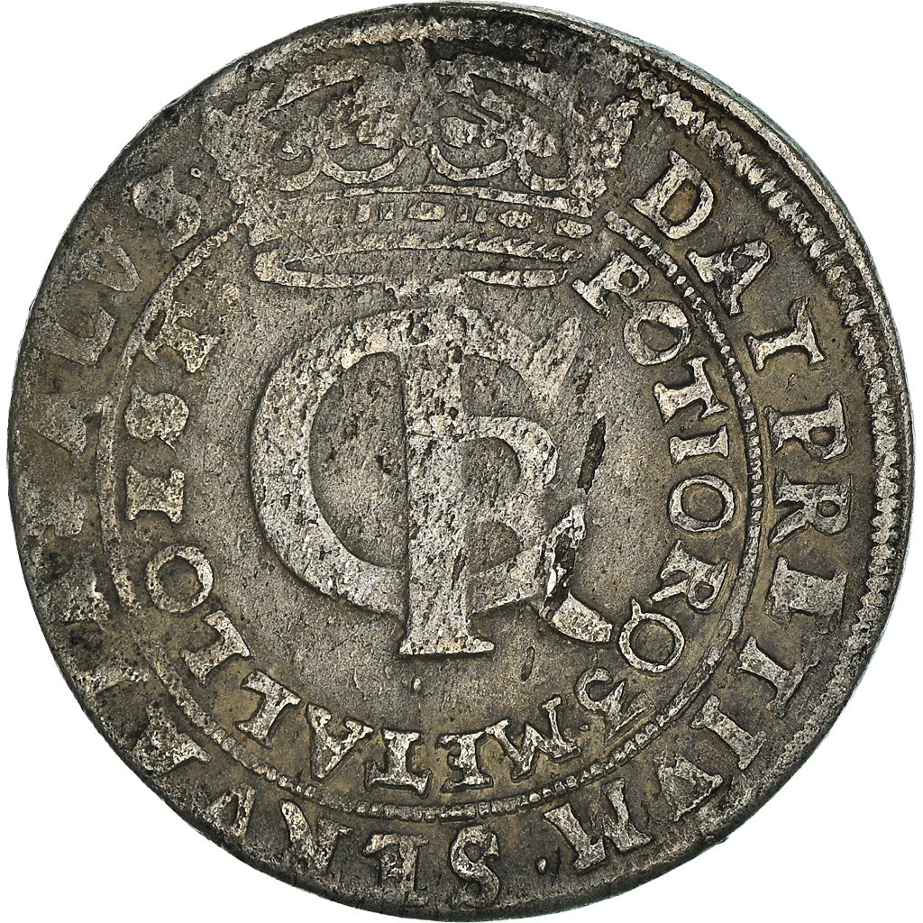 Münze, Polen, Johann Casimir, Gulden, 30 Groschen - 1/3 Thaler - Tympf, 1664