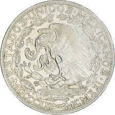 Coin, Mexico, 2 Pesos, 1921, Mexico City, EF(40-45), Silver, KM:462