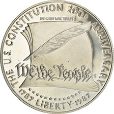 Coin, United States, Dollar, 1987, U.S. Mint, San Francisco, Proof, MS(65-70)
