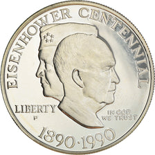 Coin, United States, Dollar, 1990, U.S. Mint, Philadelphia, Proof, MS(65-70)