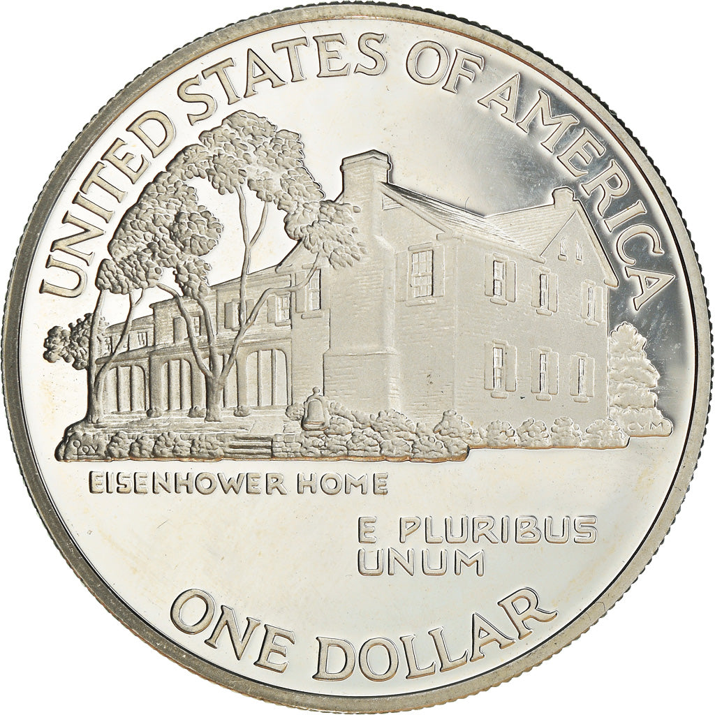 Munten, Verenigde Staten, Dollar, 1990, U.S. Mint, Philadelphia, Proof, FDC