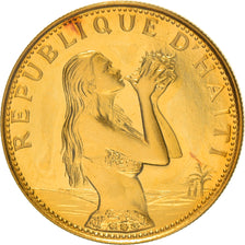 Coin, Haiti, 500 Gourdes, 1973, Proof, MS(65-70), Gold, KM:109