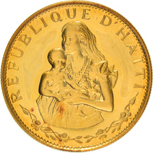 Coin, Haiti, 500 Gourdes, 1973, Proof, MS(65-70), Gold, KM:110