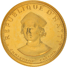 Coin, Haiti, 100 Gourdes, 1973, Proof, MS(65-70), Gold, KM:107