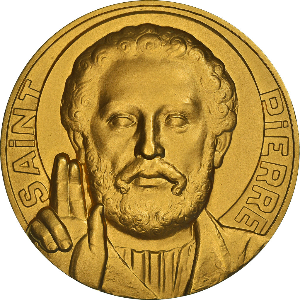 France, Medal, Saint-Pierre, Banque Scalbert, Pierre Scalbert, 1938, MS(64)