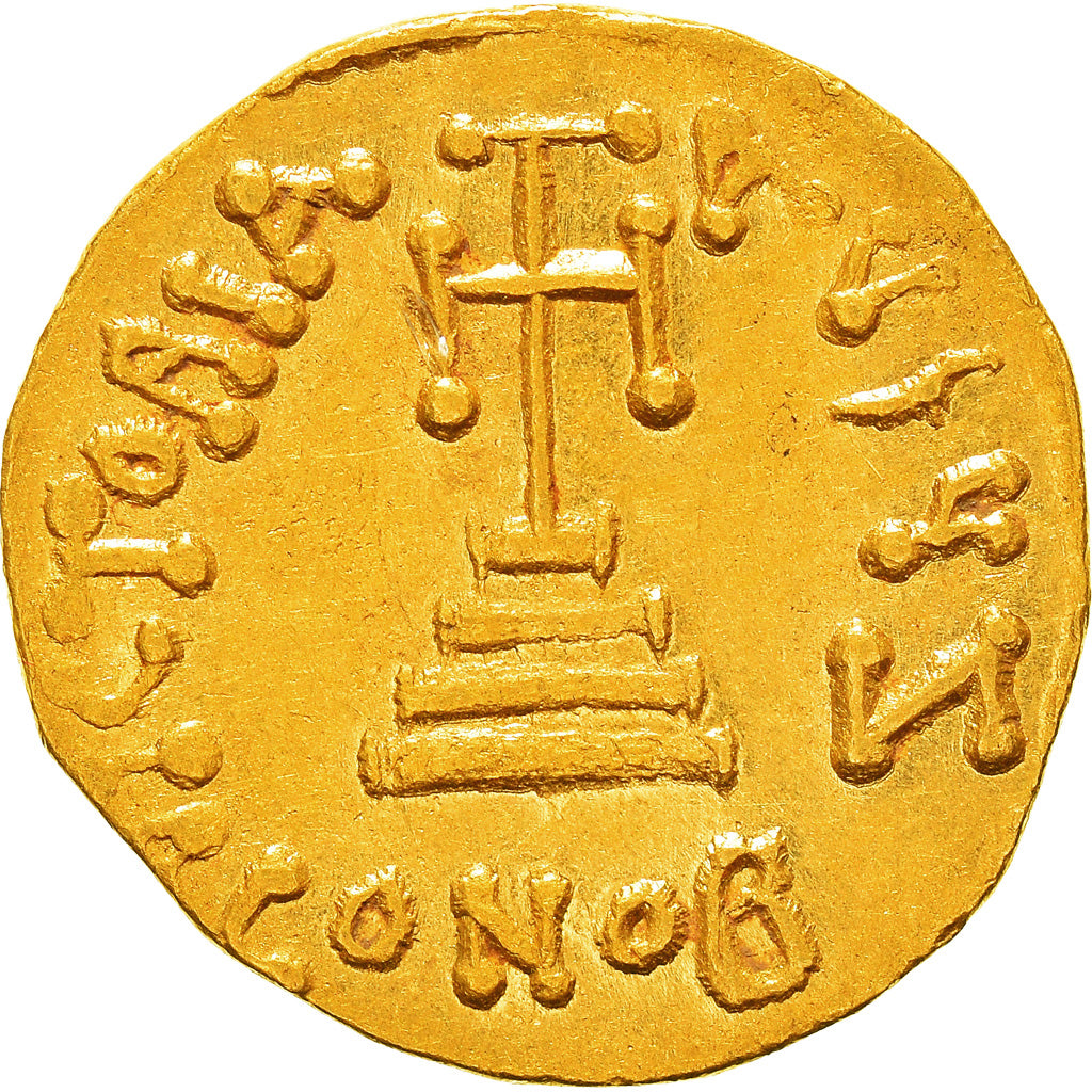 Münze, Constans II & Constantine IV, Solidus, 654–659, Constantinople, VZ