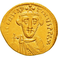 Monnaie, Constans II, Solidus, 647, Constantinople, TTB+, Or, Sear:943