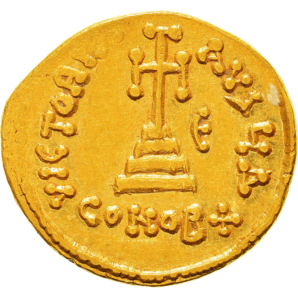 Coin, Constans II, Solidus, 647, Constantinople, AU(50-53), Gold, Sear:943