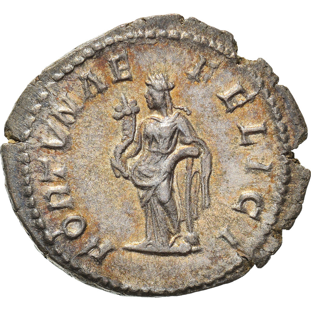 Coin, Julia Domna, Denarius, 210, Rome, AU(55-58), Silver, RIC:552