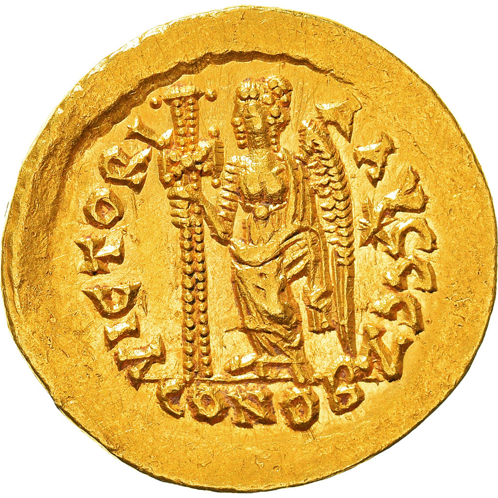 Monnaie, Leo I, Solidus, 462-466, Constantinople, TTB+, Or, RIC:605