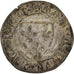 Coin, France, Charles VI, Blanc Guénar, Cremieu, VF(30-35), Billon