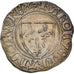 Monnaie, France, Charles VI, Blanc Guénar, Paris, TTB+, Billon, Duplessy:377C