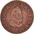 Coin, France, Henri IV, Double Tournois, 1609, Nantes, VF(30-35), Copper