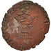 Moneda, Italia, Delfino Tizzone, Liard, 1586, Desana, BC+, Cobre