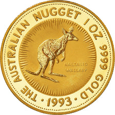 Munten, Australië, Elizabeth II, 100 Dollars, 1993, Proof, FDC, Goud, KM:393