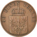 GERMAN STATES, 4 Pfennig, 1857, Berlin, KM #454a, EF(40-45), Copper, 25, 5.87