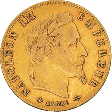 Moneta, Francia, Napoleon III, Napoléon III, 5 Francs, 1862, Paris, BB, Oro