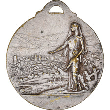 Francia, medalla, Art Nouveau, Liberatum, WAR, 1919, Laurens, MBC, Bronce