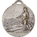 Francia, medalla, Art Nouveau, Liberatum, WAR, 1919, Laurens, MBC, Bronce