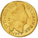 Monnaie, France, Louis XIV, Louis d'or aux 4 L, Louis d'Or, 1694, Montpellier