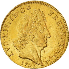 Coin, France, Louis XIV, Louis d'or aux 8 L et aux insignes, Louis d'Or, 1701