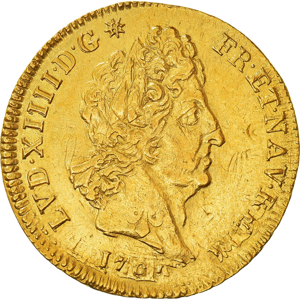 Coin, France, Louis XIV, Louis d'or aux 8 L et aux insignes, Louis d'Or, 1701