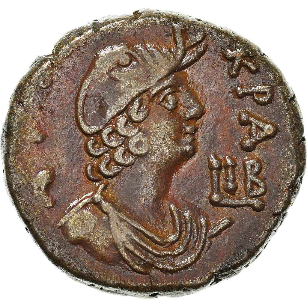 Coin, Egypt, Nero, Tetradrachm, 65-66, Alexandria, AU(55-58), Billon, RPC:5289