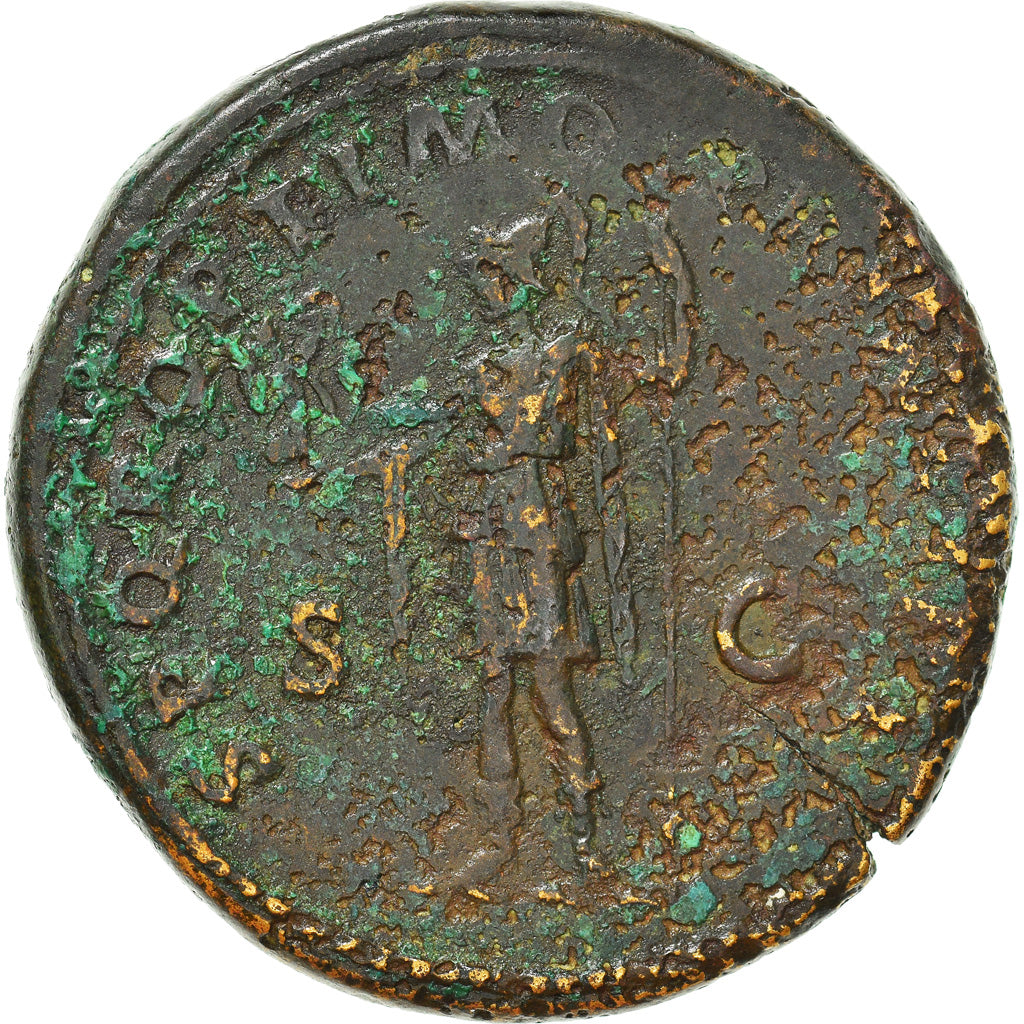 Coin, Trajan, Sestertius, 105, Rome, EF(40-45), Bronze, RIC:483