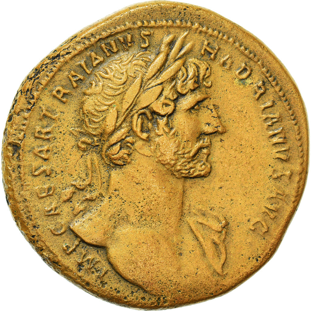 Coin, Hadrian, Sestertius, 118, Rome, EF(40-45), Bronze, RIC:551