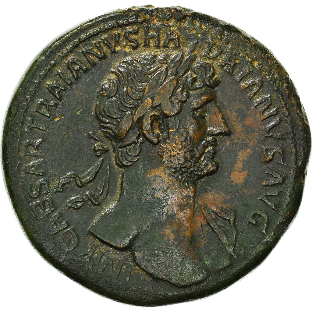 Coin, Hadrian, Sestertius, 118, Rome, EF(40-45), Bronze, RIC:560a
