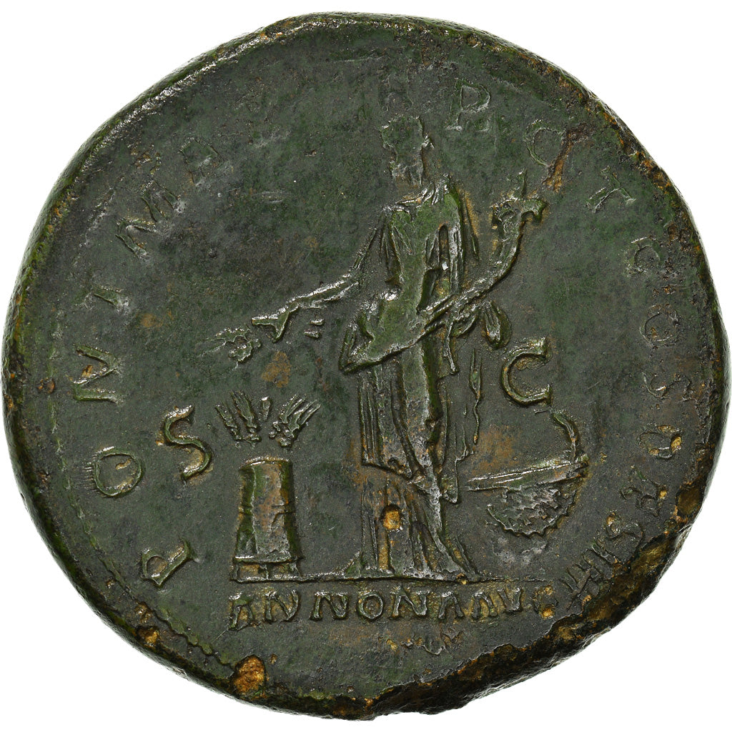 Coin, Hadrian, Sestertius, 118, Rome, EF(40-45), Bronze, RIC:560a