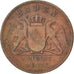 Coin, German States, BADEN, Friedrich I, Kreuzer, 1866, VF(30-35), Copper