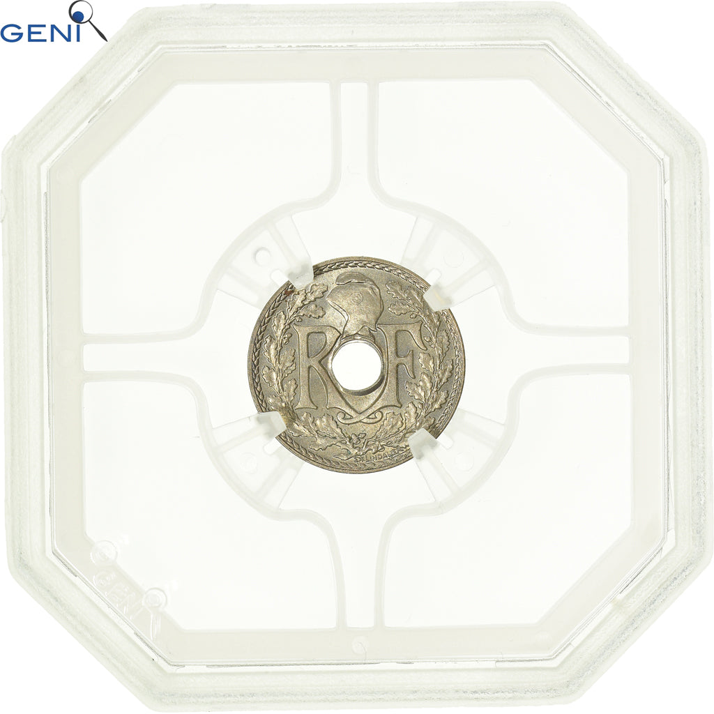 Monnaie, France, Lindauer, 5 Centimes, 1939, GENI, MS66, FDC, Nickel-Bronze