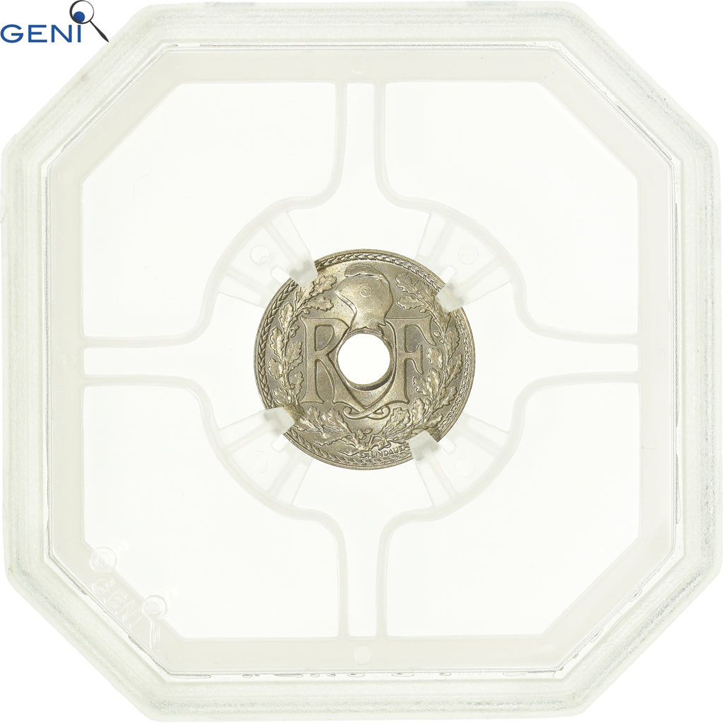 Coin, France, Lindauer, 5 Centimes, 1939, GENI, MS66, MS(65-70), Nickel-Bronze