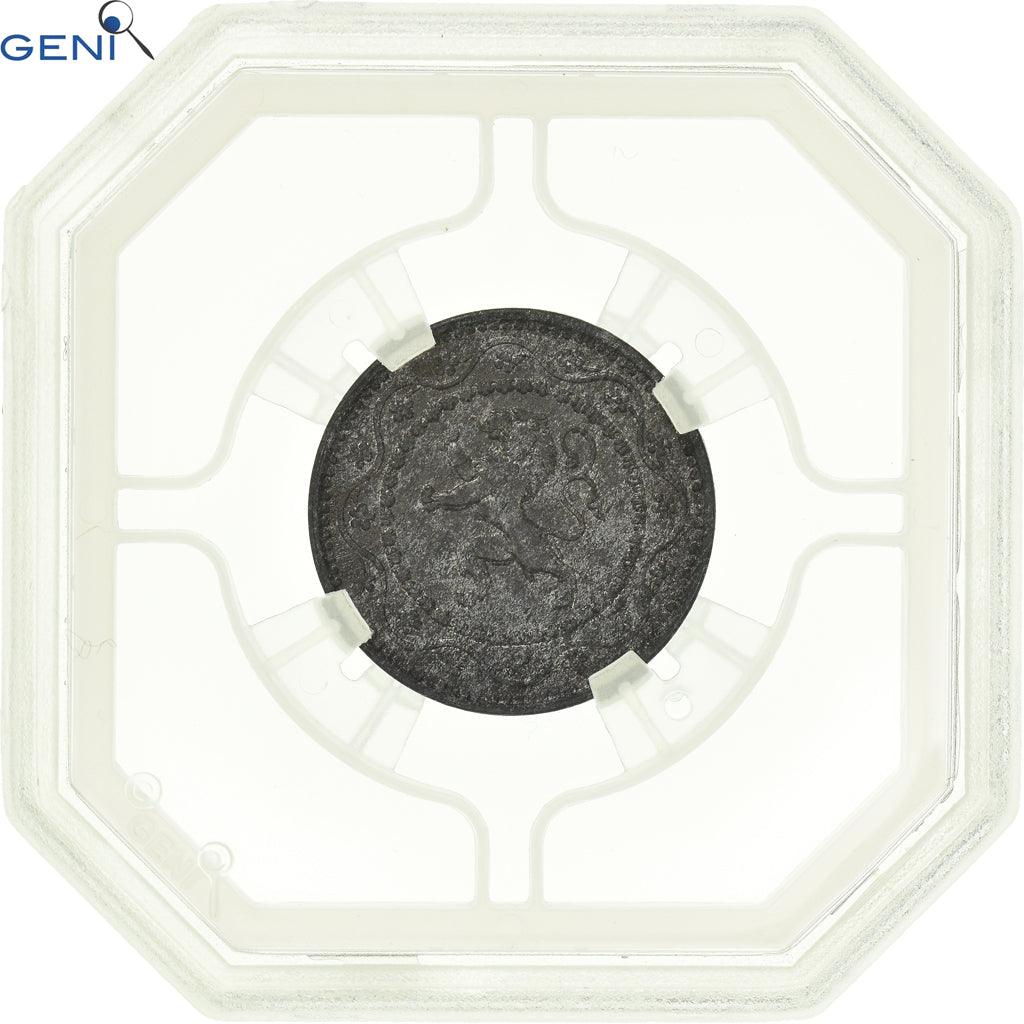 Moneda, Bélgica, 10 Centimes, 1916, GENI, MS65, FDC, Cinc, KM:81, graded