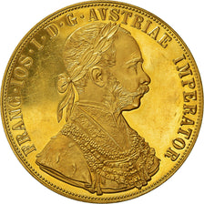 Münze, Österreich, Franz Joseph I, 4 Ducat, 1915, Vienne, Official restrike