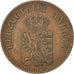 GERMAN STATES, 3 Pfennige, 1867, KM #98, EF(40-45), Copper, 4.46