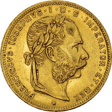 Monnaie, Autriche, Franz Joseph I, 8 Florins-20 Francs, 1877, Vienna, TTB+, Or