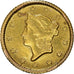 Coin, United States, Liberty Head - Type 1, Dollar, 1853, U.S. Mint